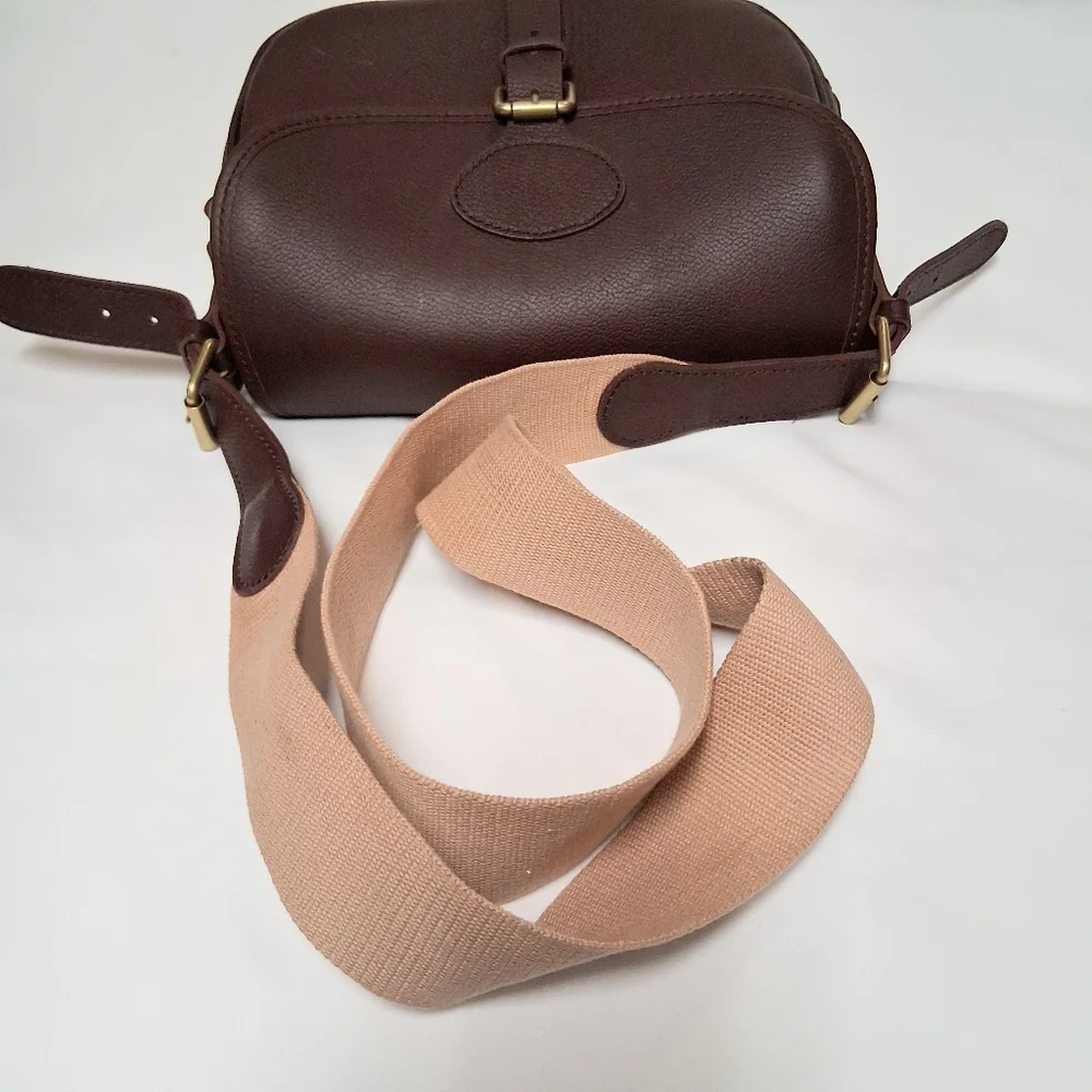 Brown Leather Crossbody Bag
